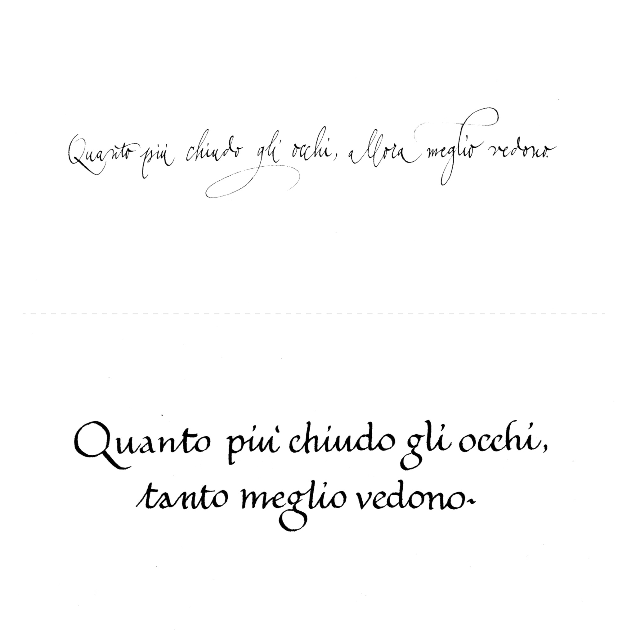 <p><strong> Stili calligrafici</strong> 
<br> Personal Project</p>
